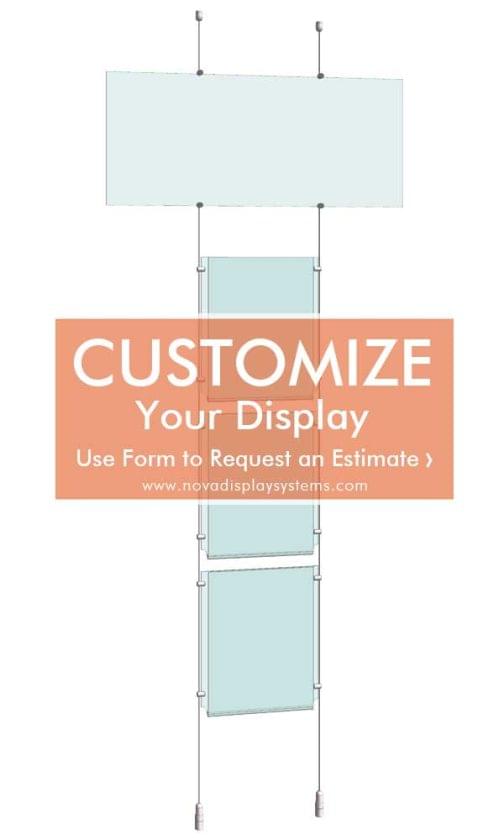 Cable-Suspended-Easy-Access-Acrylic-Poster-and-Logo-Info-Panel-Display-Kit