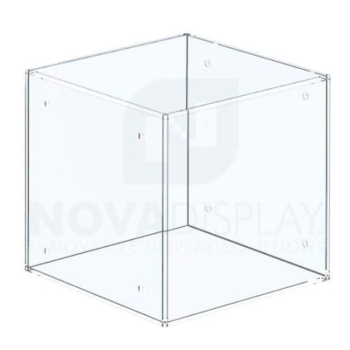 Non-Lit Acrylic Locking Display Case – All Clear