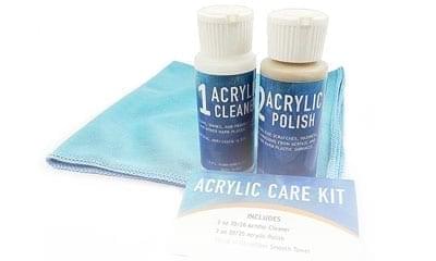 Acrylic Cleaning Kit & Clips