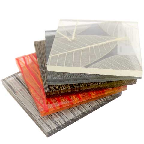 Architectural Resin Sample Sheets