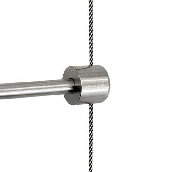 Cable Support for 6mm Diameter Horizontal Rod | #303 Stainless Steel