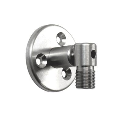 50mm (2″) Dia. Base Support with Ball-Joint Swivel Coupling for Cables | Stainless Steel