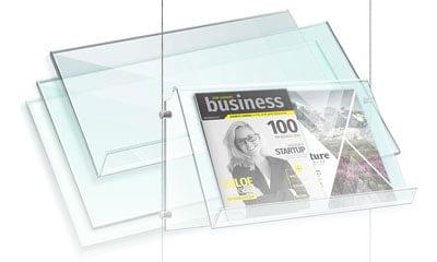 Acrylic & Glass Shelves for 1.5mm Cable Display Systems